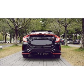 Resim Çmk Honda Civic Hb Fk7 Led Spoiler 