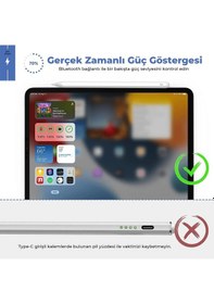 Resim Bix Sp01 Apple Uyumlu iPad Mini/pro/air Tablet Dokunmatik Bluetooth Stylus Yazı Ve Çizim Kalemi 