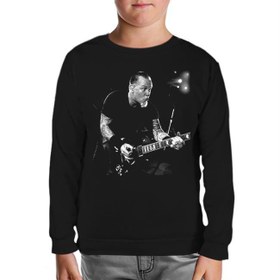 Resim Metallica - James Solo Siyah Çocuk Sweatshirt 