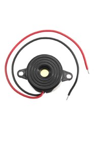 Resim Genel Markalar 3-24V Devreli 22.6mm Kulaklı Buzzer - Siyah 