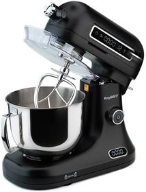 Resim BergHOFF Gem Retro 5 L Stand Mikser - 1600 W, Dayanıklı Döküm Alüminyum Gövde | Siyah 