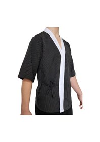 Resim Formteks Sushi Şef Kimono Ceketi Çizgili Kırmızı 