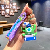 Resim Baijiafu2 Yeni Çizgi Film Animasyon Stitch Serisi Yumuşak Kauçuk Anahtarlık Bebek Çantası Kolye Anahtarlık Küçük Hediye (Yurt Dışından) 