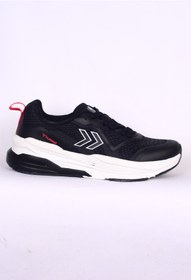 Resim hummel 900573-2001 HML MEMPHİS Bağcıklı Hava Alan Yüzey Ortapedik Taban Siyah Erkek Koşu Ayakkabısı 