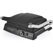 Resim Conti Cg-320 Bestost 2000 Watt Izgara Ve Tost Makinesi Siyah 