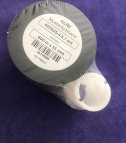 Resim Kurz 995925-4.5 \u002F Out Siyah Wax Ribon 600m x 55mm - Termal Transfer Baskı Kağıdı Wax Ribbon 