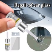 Resim Rüzgarlık Çatlak Onarım Kiti - Çizikler ve Çatlaklar İçin Hızlı Fix, Taşlama Gerektirmeyen Kenar Onarım Sıvısı, Kolay Uygulama ile DIY Otomatik Cam Onarım Aracı, ABS Malzeme, Netlik ve Pürüzsüz Yüzey Onarımı, Araba Cam Onarım | Hızlı Fix Kiti | Dayanıklı Onarım Sıvısı 