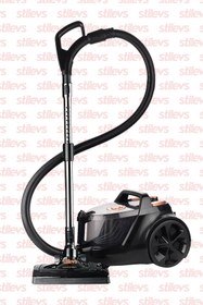 Resim Stilevs Maxtron Torbasız Elektrikli Süpürge - Siyah - SET12340 