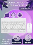 Resim DigiMonster Polygold Mini Taşnabilir Pilli Kablosuz Klavey Mouse Seti 