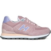 Resim Hammer Jack Peru Hakiki Deri Chiffon-Lila Kadın Spor Ayakkabı 