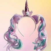 Resim 1 adet, Parlak şirin Başlık Doğum Günü Partileri ve Festivaller için - Pırıltılı Saç Aksesuarı, Karnaval/Mardi Gras/Maske 