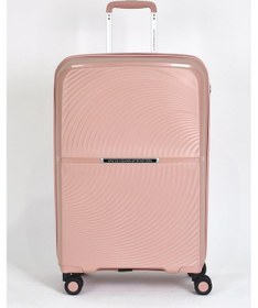 Resim United Colors Of Benetton Orta Boy Kırılmaz Valiz Polipropilen Pembe Bnt2000 Pembe 