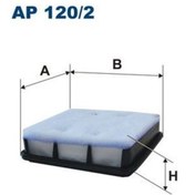 Resim FILTRON AP120/2 Filtre Hava-(Mitsubishi: L200 2.5 D-Id 06-14 ) 1500A098 AP1202 (WA298729) 