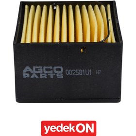 Resim 002581U1 Massey Ferguson Orjinal Yakıt Filitresi Kare Separ Filtre 