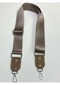 Resim Karantuhafiye Derili Palaska Askı / Polyester Palaska Askı / Palaska Sap / Polyester Çanta Sapı Vizon Vizon 