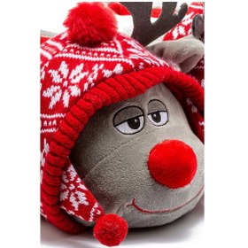 Resim Anna Kadın Hayvanlı Panduf Gri 36/41 Gri 