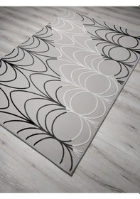Resim Halıser Adriatic 0235A Gri Sık Dokuma Salon Halısı165X230 Cm 
