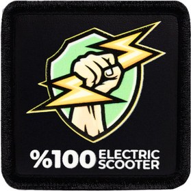 Resim Scooter Power Siyah Bench (Patch) 
