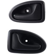 Resim NEVREVA Renault Clıo 2 Sedan Kasa Kapı Iç Açma Kolu Siyah Sol Sağ Ikili Takım 