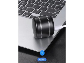 Resim Epilons Mini Alüminyum Tws Kablosuz Bluetooth Hoparlör - Yuvarlak Metal Tasarım, Yüksek Bas Ve Taşınabilir Özellikler 