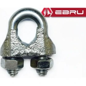 Resim Skygo Çelik Halat Bağlama, Düğüm, Klemens 8 mm - 2 Adet 