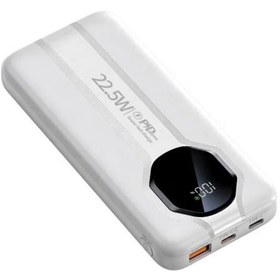 Resim ÇELİKWORK 5in1 10000MAH 22,5W Hızlı Şarj 2usb Lighting&type-C Kablolu Taşınabilir Şarj Powerbank 