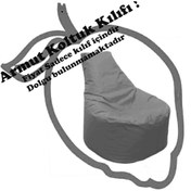 Resim Armut Koltuk Kılıfı Sıvı Geçirmez Çift Dikişli Fermuarlı Kılıf 