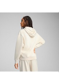 Resim Puma Ess Scrıpt Comfort Kadın Kapüşonlu Sweatshırt 684983 87 BEYAZ Beyaz 