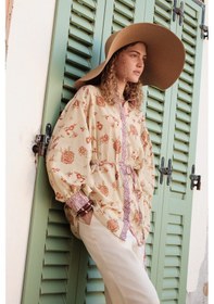 Resim Manuka Desenli Pamuklu Gömlek Moly Moly 