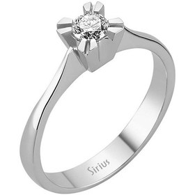 Resim Sirius 0,24 Karat Pırlanta Tektaş Yüzük 0807R0194 