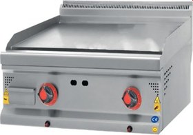 Resim CSA Inox CSA Karacasan 900 Seri Set Üstü 80 cm Doğalgazlı Düz Pleyt Izgara 80x90x85Cm 