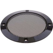 Resim 8x Ev Subwoofer Grills Daire Dekoratif Örgü Hoparlör Koruyucu Kılıf 