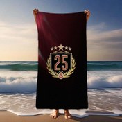 Resim Galatasaray Logo Plaj Havlusu - Hızlı Kuruyan, Yumuşak ve Emici Polyester Karışımı, 250gsm, 5 Yıldız Tasarım ile Numara 25, Spor, Seyahat, Yüzme, Yoga için Mükemmel - Plaj Sevgilileri ve Açık Hava Tutkunları için İdeal Hediye, Plaj Aksesuarları, Spor Fanı Hediyesi, Modern Plaj Giyimi, Dayanıklı 