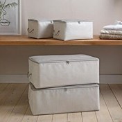 Resim 4'lü Gri Renk Stuff & Things Hurç Set Ocean Home Textile