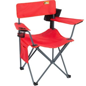 Resim Funky Chairs Camper Katlanabilir Kamp Piknik Sandalyesi - Kırmızı 