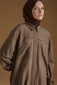 Resim Armine Rayon Karışımlı Takım Haki 