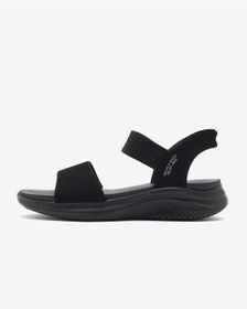Resim Skechers Ultra Flex 3.0 - Summervılle Kadın Siyah Sandalet 119804 Bbk Siyah 