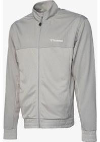 Resim Hummel Hmljoel Zip Erkek Gri Eşofman Üstü 921787-2521 