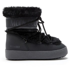 Resim Bot Kar Kadın 80d2450130-n001 Moon Boot Ltrack Faux Fur Black Siyah 