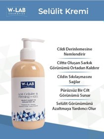 Resim W-Lab Selülit Karşıtı ve Sıkılaştırıcı Jel 250 ML 