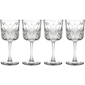 Resim Paşabahçe Kırmızı Şarap Bardağı, Timeless 4'lü Kadeh 440276 