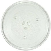 Resim Neevoyu 31.5 Cm Cam Mikrodalga Fırın Tepsisi, Kalın Cam Malzeme, Y Tipi Taban, Leakage Koruma, Temizliği Kolay, Çoğu Markaya Uygun 