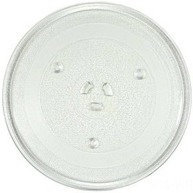 Resim Neevoyu 31.5 Cm Cam Mikrodalga Fırın Tepsisi, Kalın Cam Malzeme, Y Tipi Taban, Leakage Koruma, Temizliği Kolay, Çoğu Markaya Uygun 