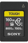 Resim Sony CEA-G160T Compact Flash Express Bellek Kartı (160 GB, Tip A, 800 MB/s Okuma, 700 MB/s Yazma) 