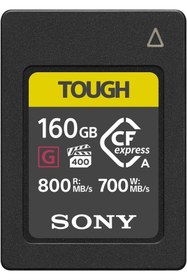 Resim Sony CEA-G160T Compact Flash Express Bellek Kartı (160 GB, Tip A, 800 MB/s Okuma, 700 MB/s Yazma) 