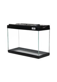 Resim Kanki Pet KP3518 Renkli Kapak Akvaryum Siyah 35 CM 