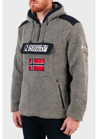 Resim Norway Geographical Erkek Sweat Gymclasssherpa (518028152) Gri 