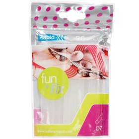 Resim Rapid Şeffaf Yapıstırıcı Silikon Mum Çubuk 7x100mm 