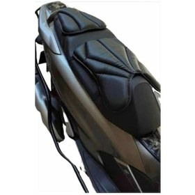 Resim Motosiklet Üniversal Hava Destekli Konfor Sele Minderi Sele Koltuk Koruma Kılıfı 