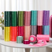 Resim 5 Rulo 4 cm Genişlikte Lüks Saten Kurdele Hediye Paketleme için, Düğün Dekoru, Doğum Günü Parti Malzemeleri - Canlı Karışık Renkler, Dayanıklı ve Esnek El İşi Kurdelesi Çiçek Düzenlemeleri, Dikiş, Bayram Etkinlikleri, Şenlikli Süslemeler İçin | Çok Yönlü Dekoratif Kurdele | Dekoratif Bant 